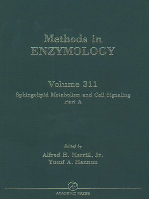 cover image of Sphingolipid Metabolism and Cell Signaling, Part A